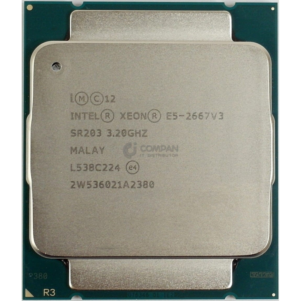 SR203 INTEL XEON E5-2667 V3 3.20GHZ 8 CORE 20MB L3 CACHE 135W LGA2011-3